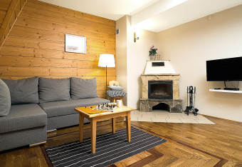 Apartamenty z 1 sypialnią i kominkiem - Apartamenty Willa Motylek - Zakopane Apartamenty i Noclegi ApartArt